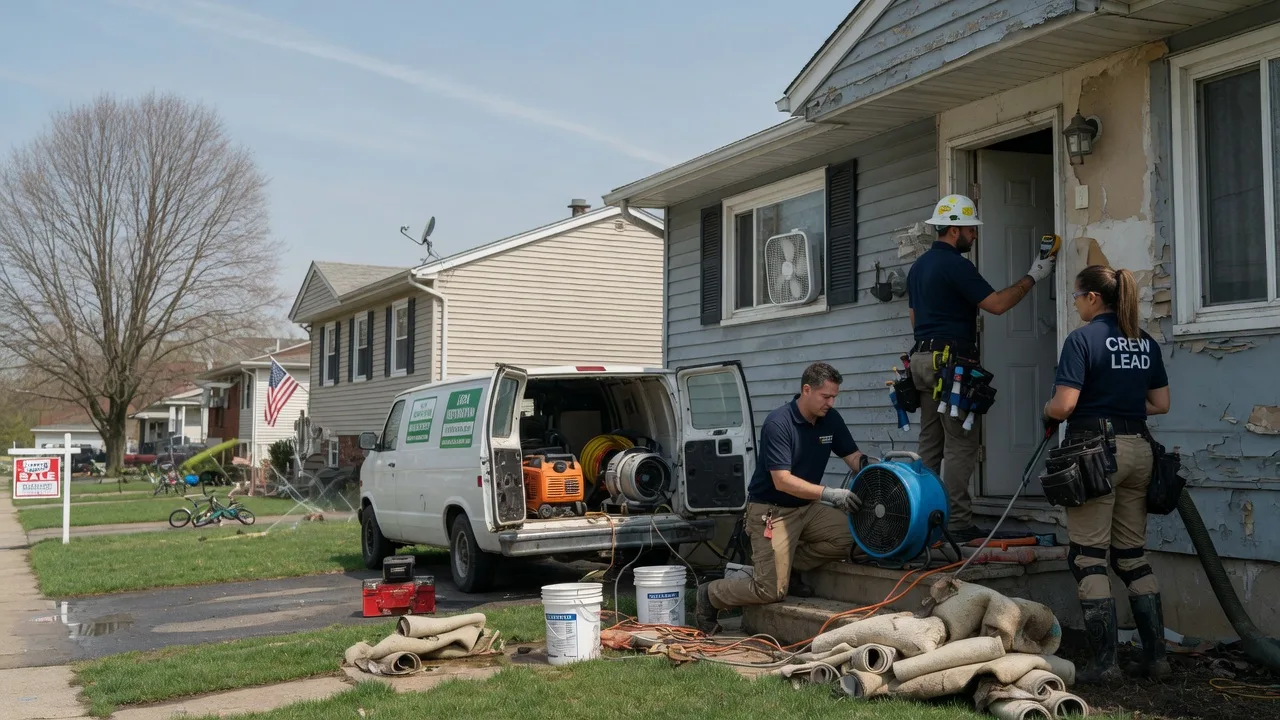 Flood Cleanup in Punxsutawney, PA near me